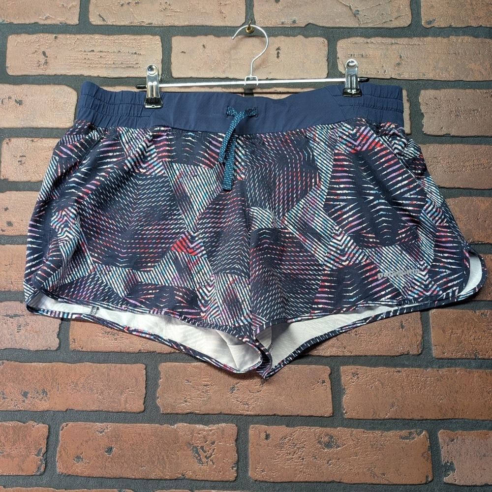 Patagonia Trail Running Shorts ‎ Women's M Liner recycled polyester zip pocket